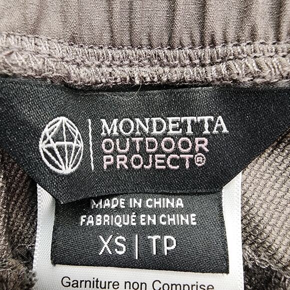 Mondetta Outdoor Project Pants Womens XS Gray City Sleek Lightweight Drawstring - Picture 5 of 12